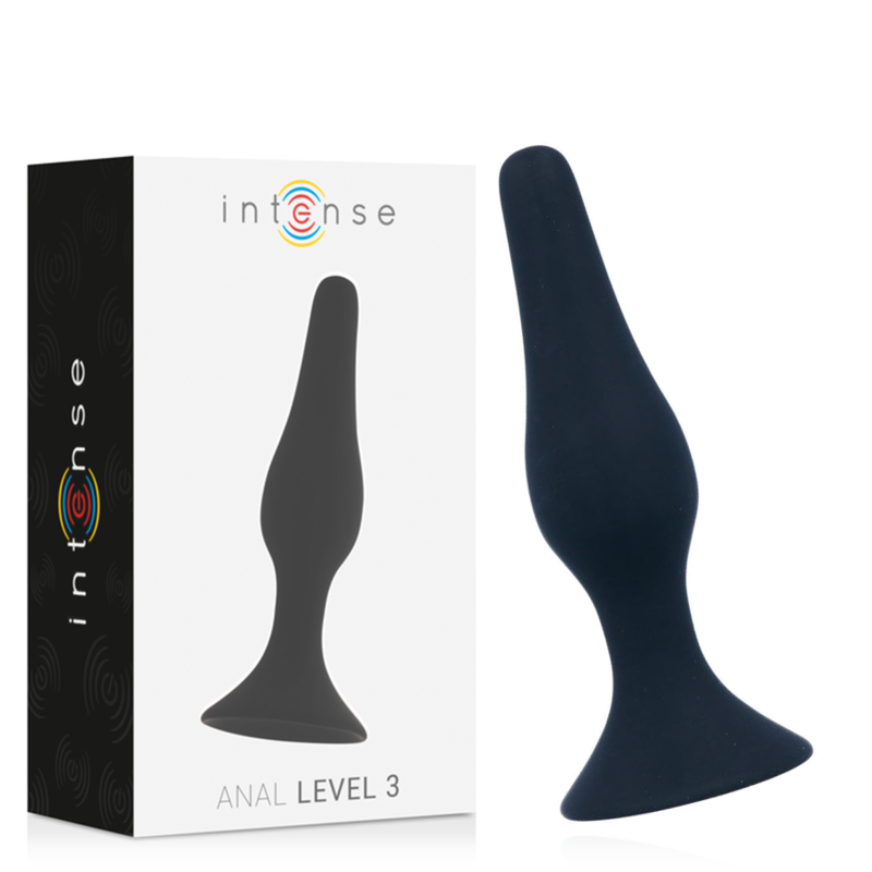 INTENSE – ANAL LEVEL 3 12.5CM BLACK