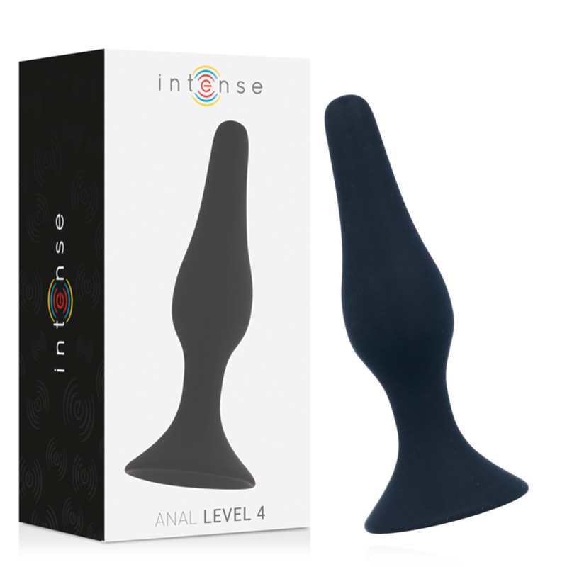 INTENSE – ANAL LEVEL 4 15.5CM BLACK