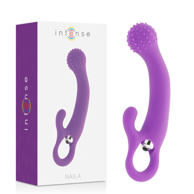INTENSE – NAILA VIBRATING SILICONE LILAC