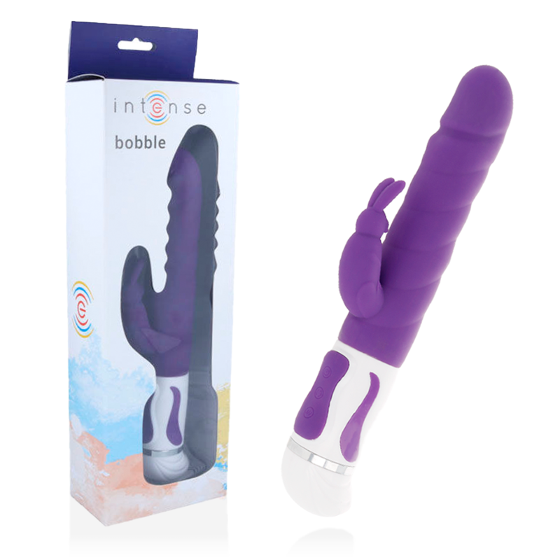 INTENSE – BOBBLE VIBRATOR ROTATOR LILAC SILICONE