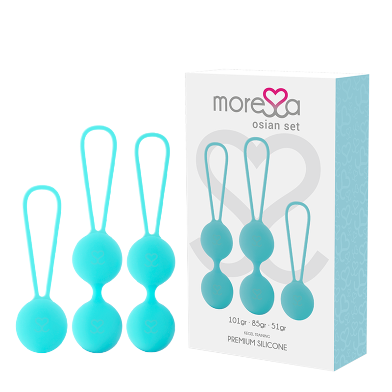 MORESSA – OSIAN SET PREMIUM TURQUOISE SILICONE