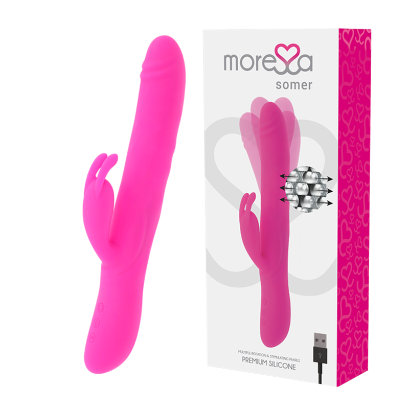 MORESSA – SOMER PREMIUM VIBRATOR WITH MULTIPLE ROTATION