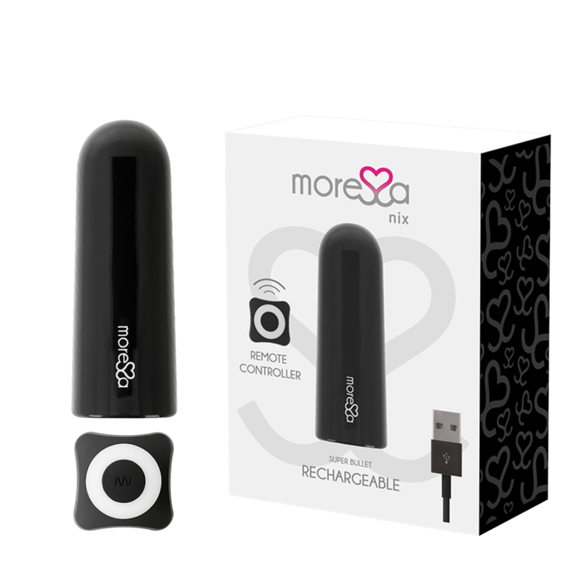 MORESSA – NIX VIBRATOR REMOTE CONTROL BLACK