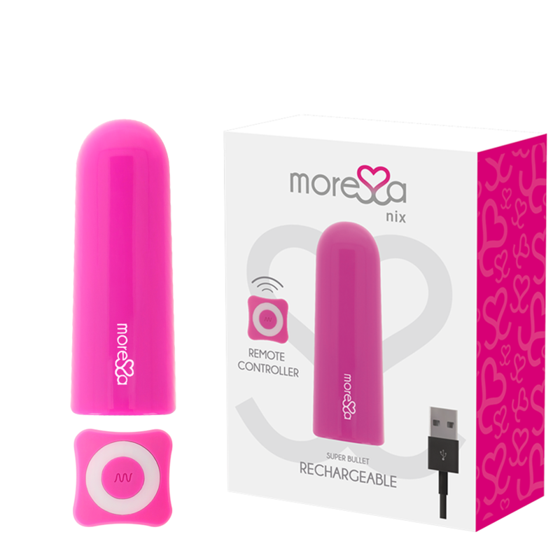 MORESSA – NIX VIBRATOR REMOTE CONTROL PINK