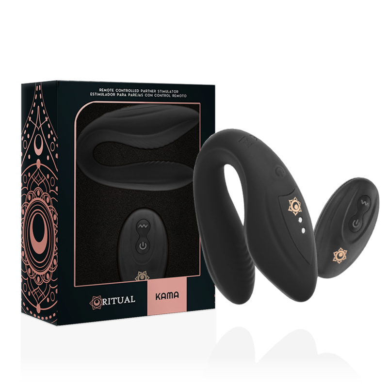 RITHUAL – KAMA CONTROL REMOTO PARA PAREJAS AZABACHE
