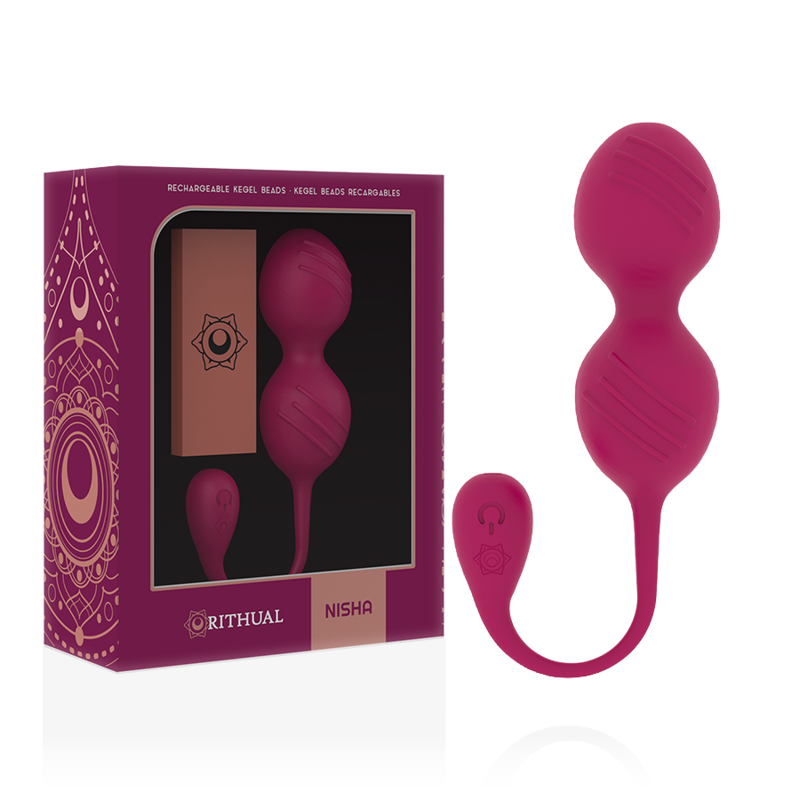 RITHUAL – NISHA BOLAS KEGEL RECARGABLES VIBRADORAS ORQUIDEA