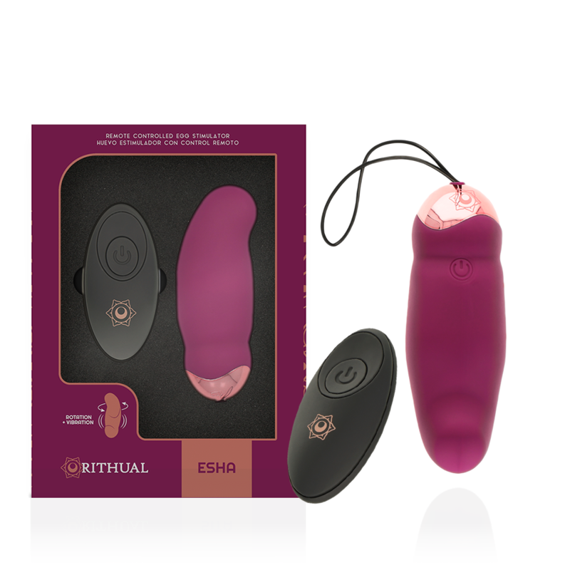 RITHUAL – ESHA EGG REMOTE CONTROL SYSTEM ROTATION + VIBRATION