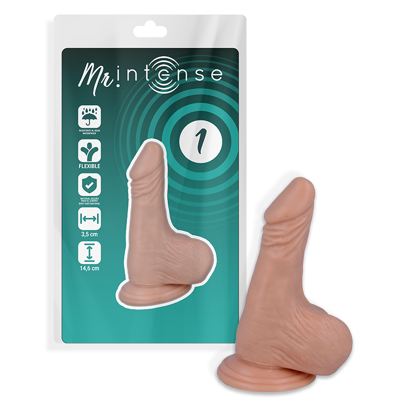 MR INTENSE – 1 REALISTIC COCK 14.6 CM -O- 3.5 CM