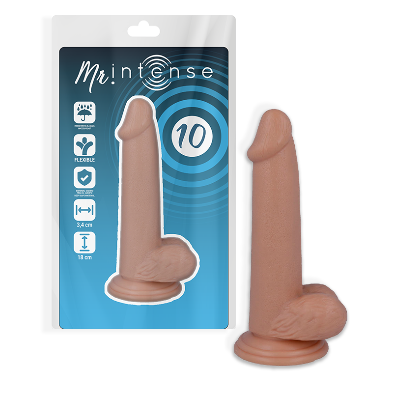 MR INTENSE – 10 REALISTIC COCK 18 CM -O- 3.4 CM