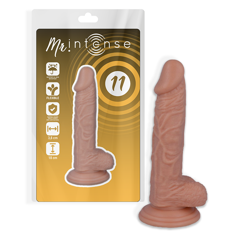 MR INTENSE – 11 REALISTIC COCK 18 CM -O- 3.8 CM