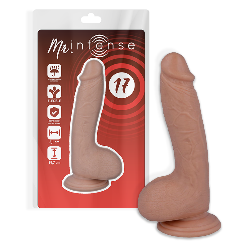 MR INTENSE – 17 REALISTIC COCK 19.7 CM -O- 4.1 CM