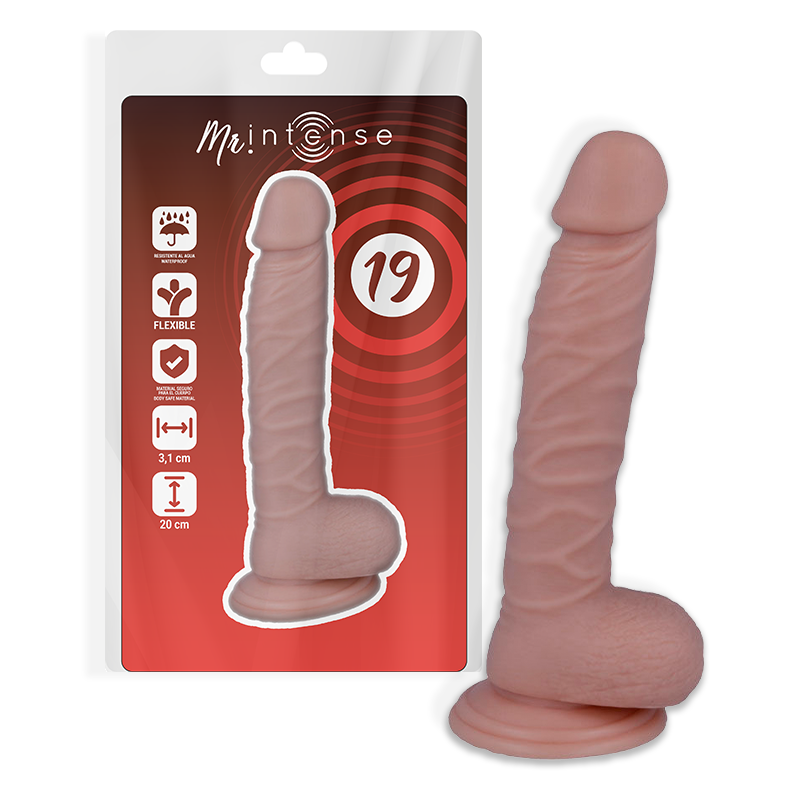 MR INTENSE – 19 REALISTIC COCK 20 CM -O- 3.1 CM