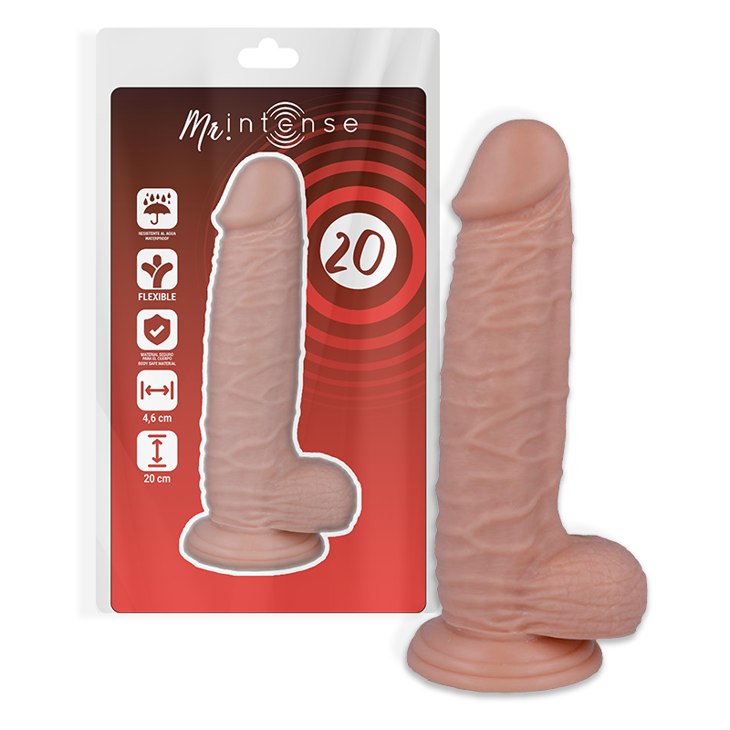MR INTENSE – 20 REALISTIC COCK 20 CM -O- 4.6 CM