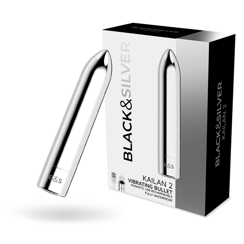 BLACKSILVER – KAILAN 2 SILVER VIBRATING MAGNETIC BULLET