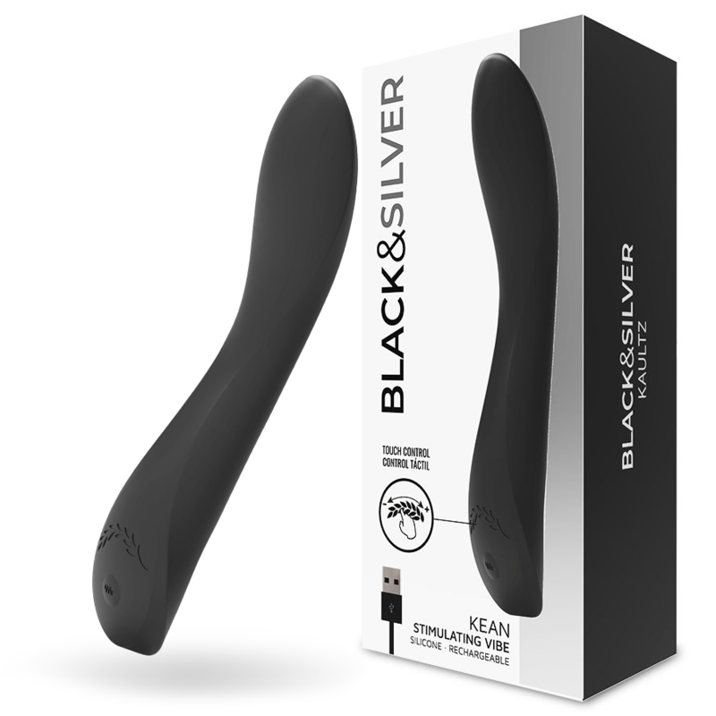 BLACKSILVER – KEAN VIBRATOR TOUCH CONTROL