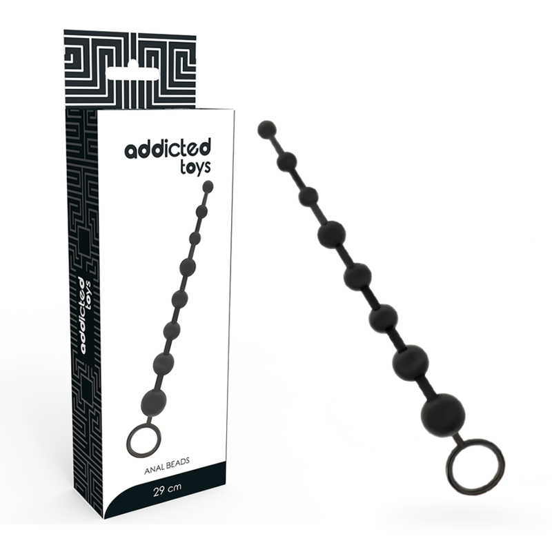 ADDICTED TOYS – ANAL BEADS 29 CM BLACK