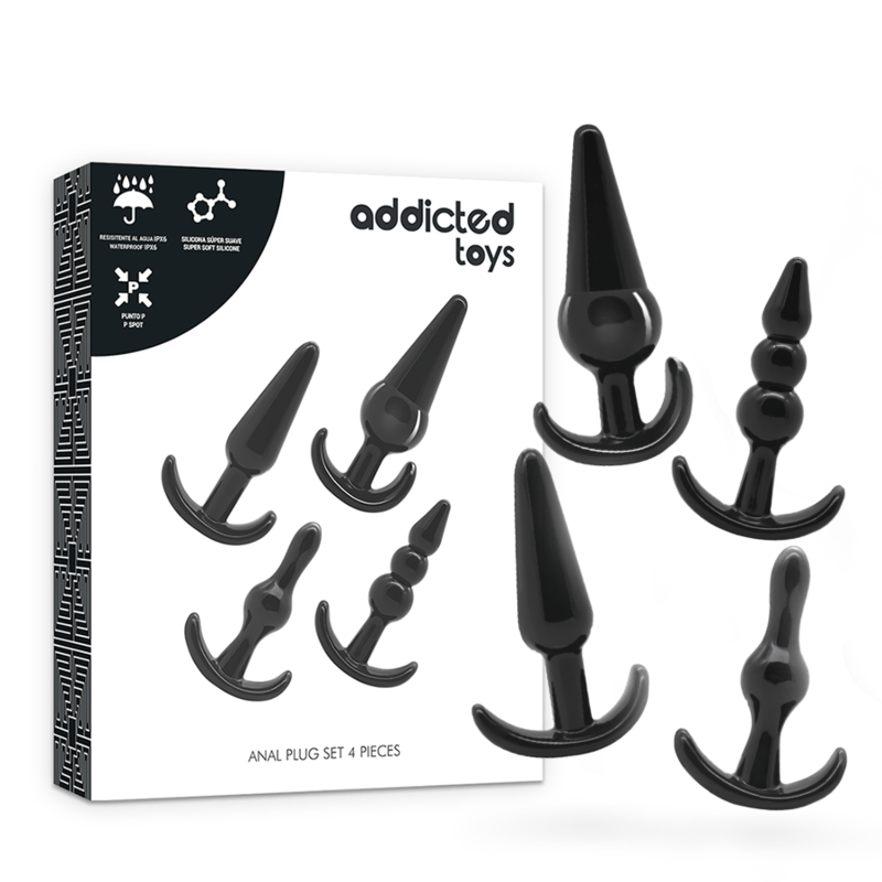 ADDICTED TOYS – SET 4 ANAL PLUGS