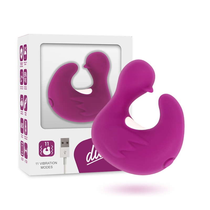 COVERME – DUCKYMANIA RECHARGEABLE SILICONE STIMULATING DUCK THIMBLE