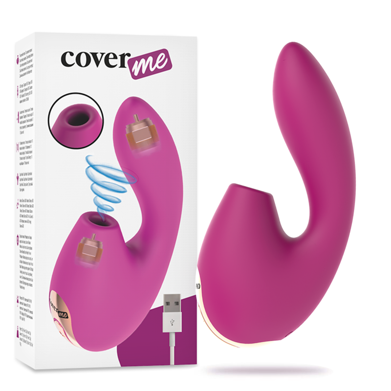 COVERME – CLITORAL STIMULATING WAVES  POWERFUL G-SPOT RUSH VIBRATOR