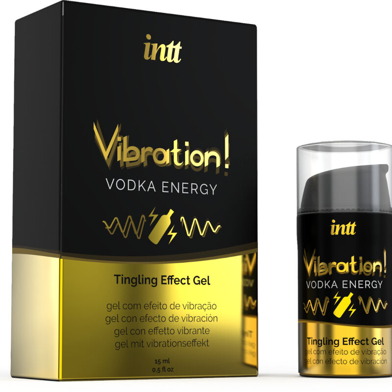 INTT – POWERFUL INTIMATE STIMULANT LIQUID VIBRATING GEL VODKA 15ML