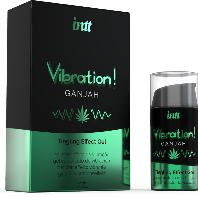 INTT – POWERFUL INTIMATE STIMULANT LIQUID VIBRATING GEL CANNABIS 15ML