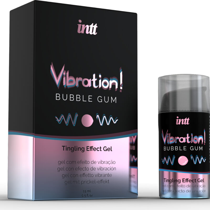 INTT – POWERFUL INTIMATE STIMULANT LIQUID VIBRATING GUM GUM 15ML