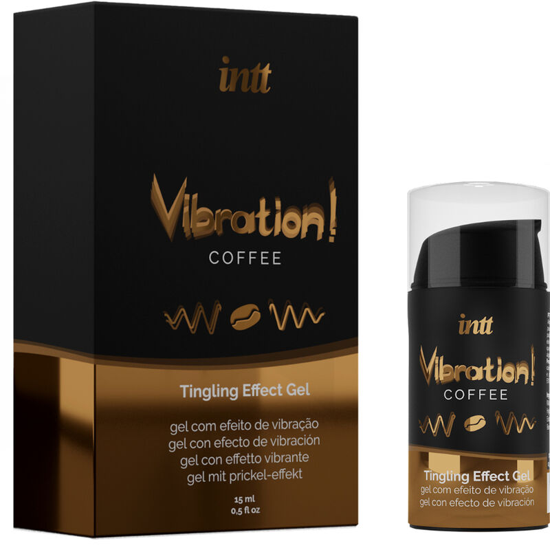 INTT – POWERFUL INTIMATE STIMULANT LIQUID VIBRATING GEL COFFEE 15ML