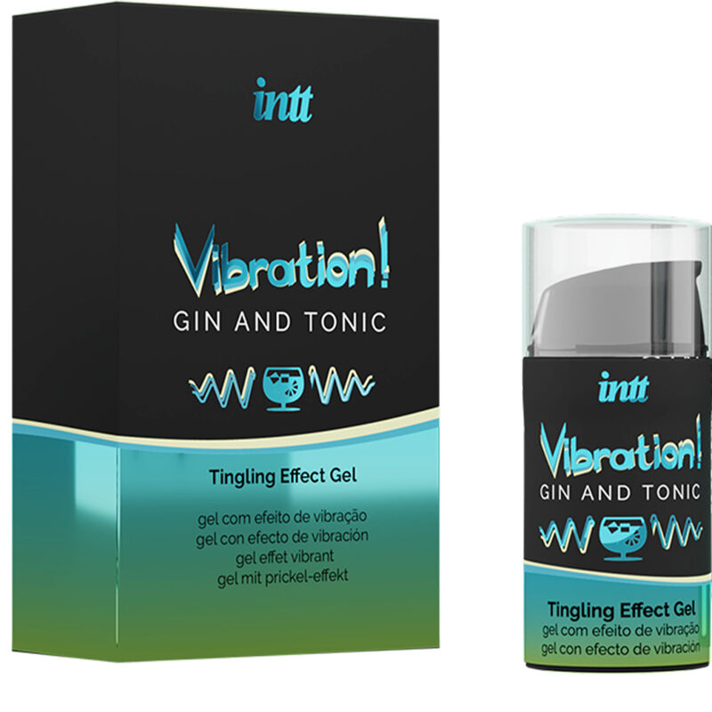 INTT – POWERFUL INTIMATE STIMULANT LIQUID VIBRATOR GEL GIN  TONIC 15ML