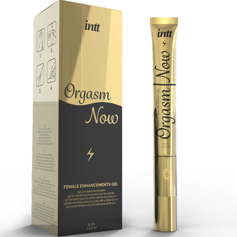 INTT LUBRICANTS – INTENSE VAGINAL STIMULATING GEL WITH VIBRATOR APPLICATOR