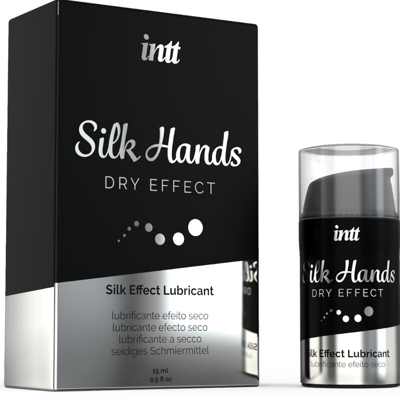 INTT LUBRICANTS – SILK HANDS LUBRICANT CONCENTRATED SILICONE FORMULA 15 ML