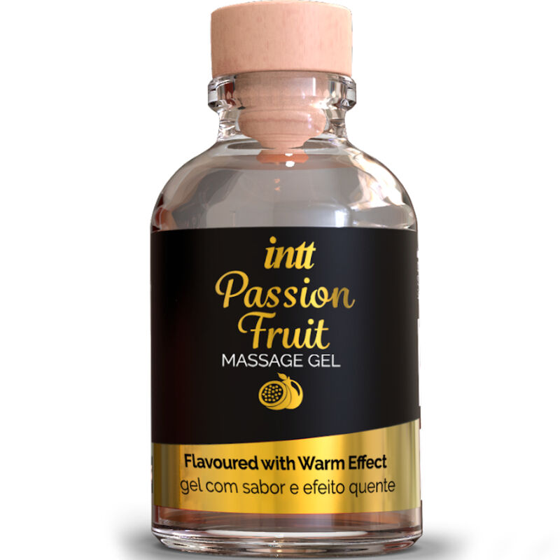 INTT MASSAGE  ORAL SEX – PASSION FRUIT FLAVORED MASSAGE GEL WITH HEAT EFFECT