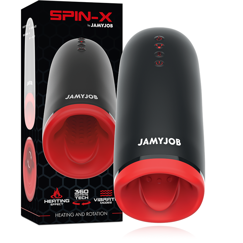 JAMYJOB – SPIN-X HEATING AND ROTATION MASTURBATOR