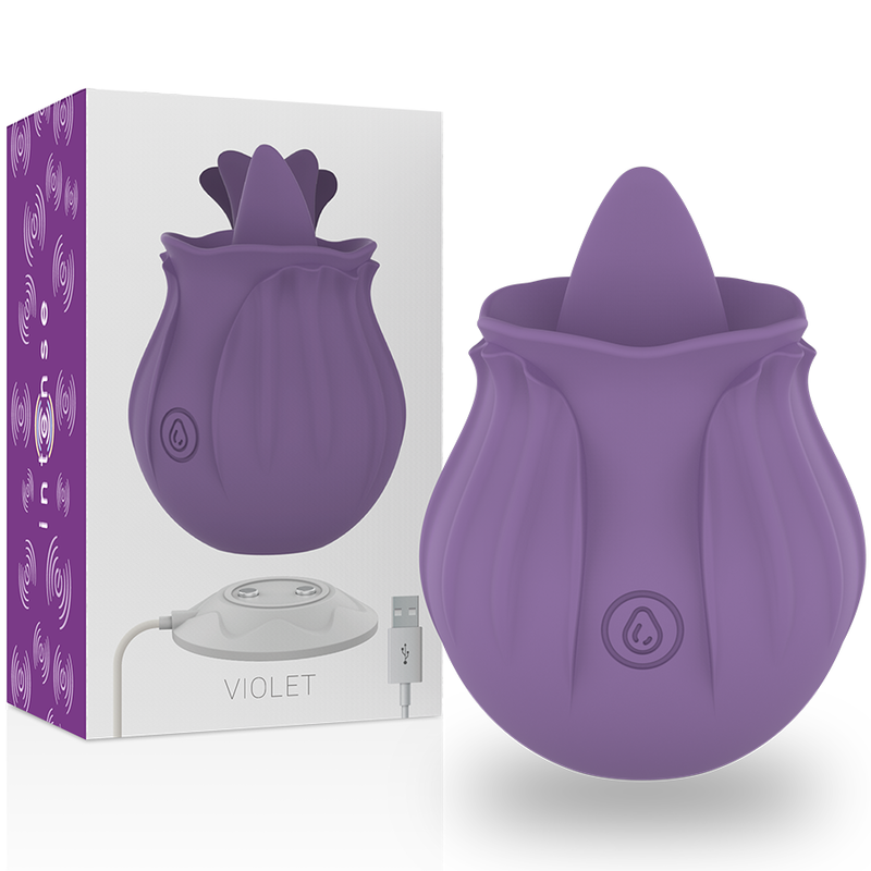 INTENSE – VIOLET CL TORIS STIMULATOR 10 VIBRATIONS LILAC