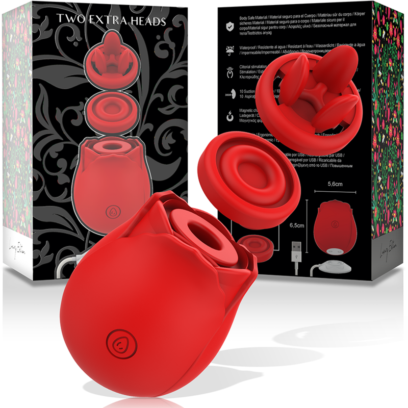 MIA – TWO HEADS CLITORAL STIMULATOR LUXURY EDITION