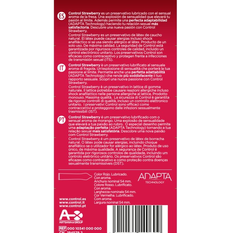 CONTROL – ADAPTS STRAWBERRY 12 UNITS