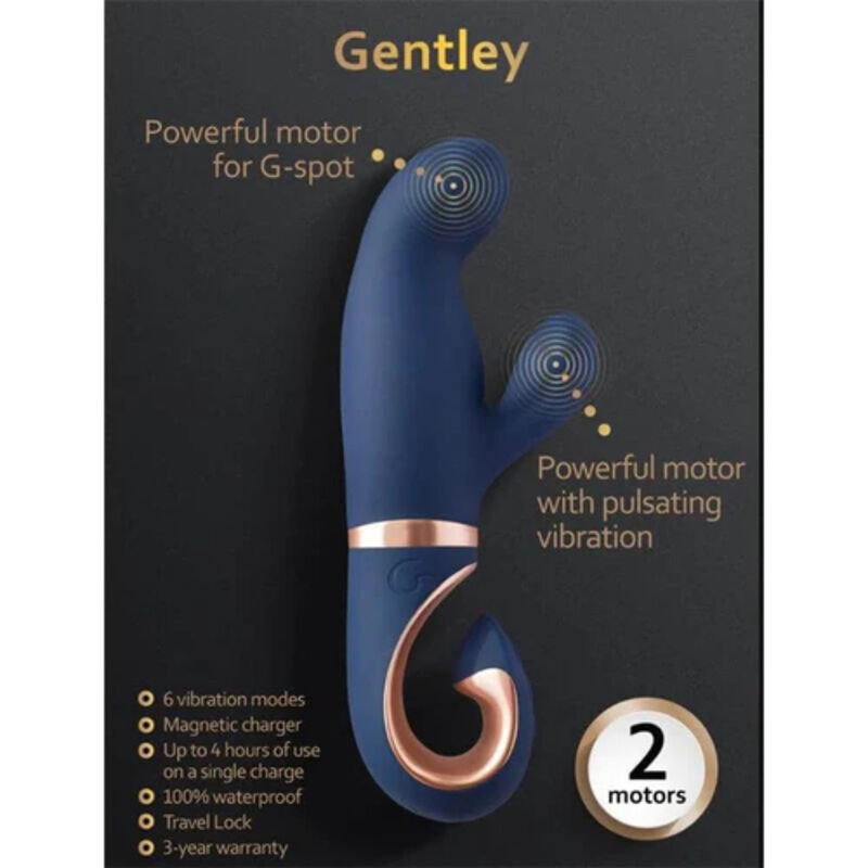 G-VIBE – GENTLEY G-SPOT VIBE CARIBBEAN BLUE
