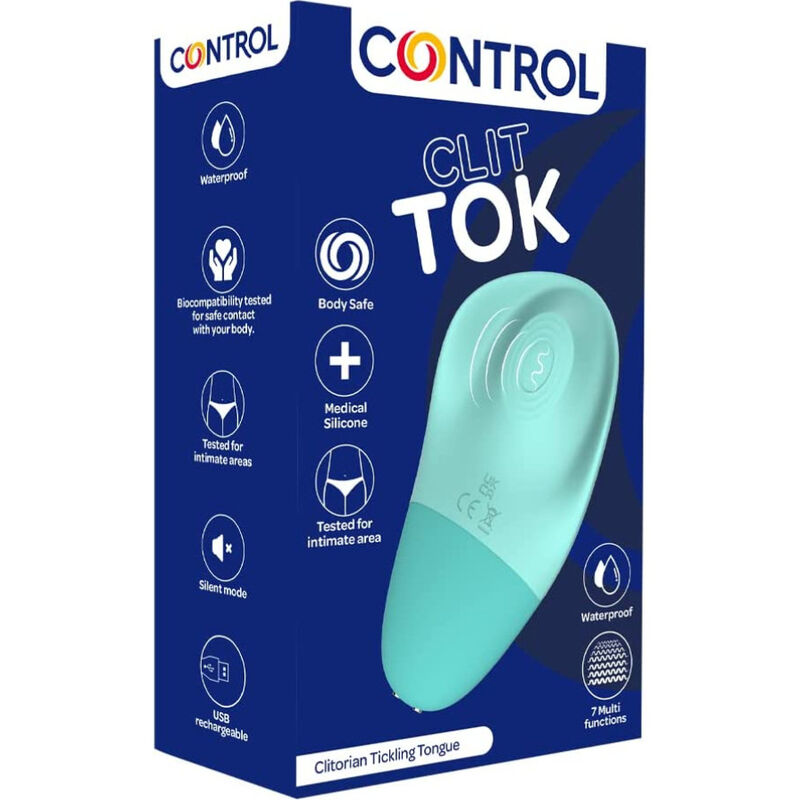 CONTROL – CLIT TOK RECHARGEABLE CLITORIS STIMULATOR TONGUE