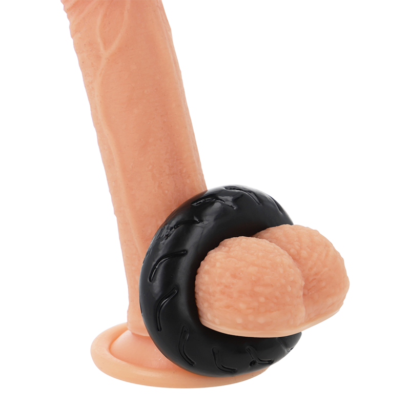 POWERING – SUPER FLEXIBLE AND RESISTANT PENIS RING 5CM PR08 BLACK