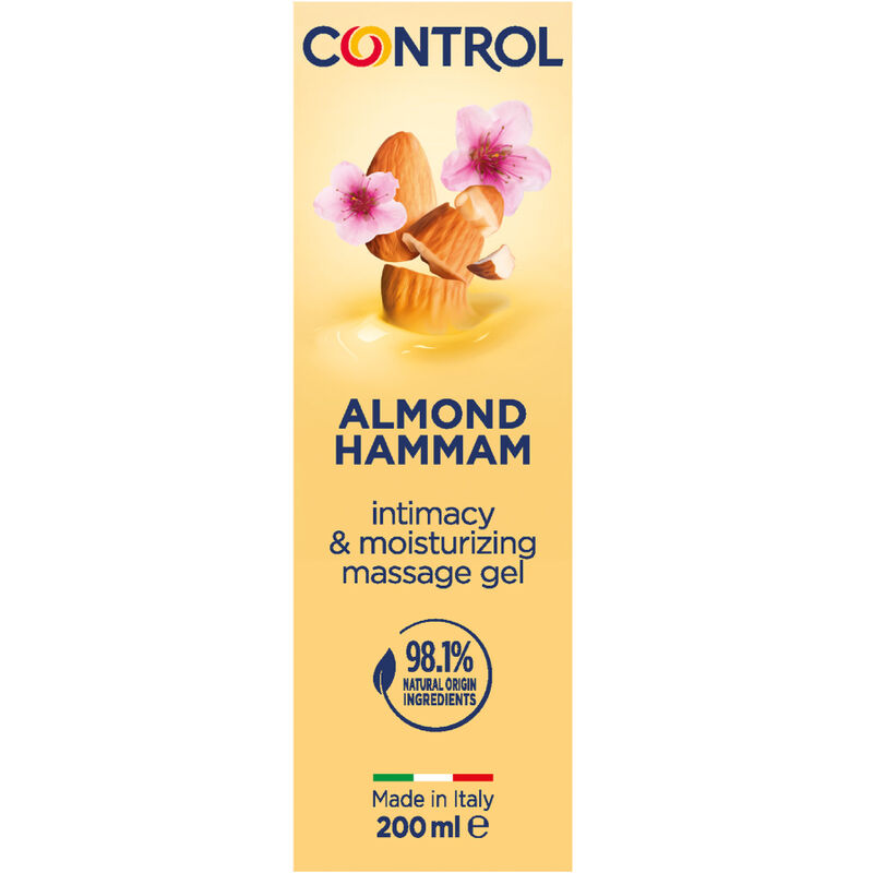CONTROL – ALMOND HAMMAM MASSAGE GEL 3 IN 1 200 ML