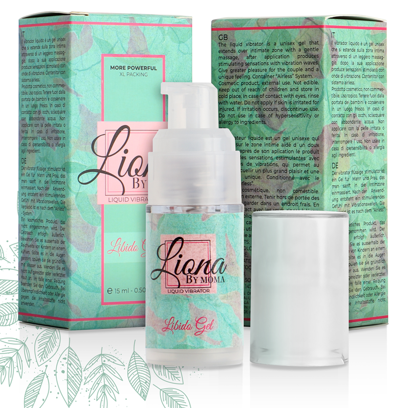 LIONA BY MOMA - LIQUID VIBRATOR LIBIDO GEL 15 ML - Image 3