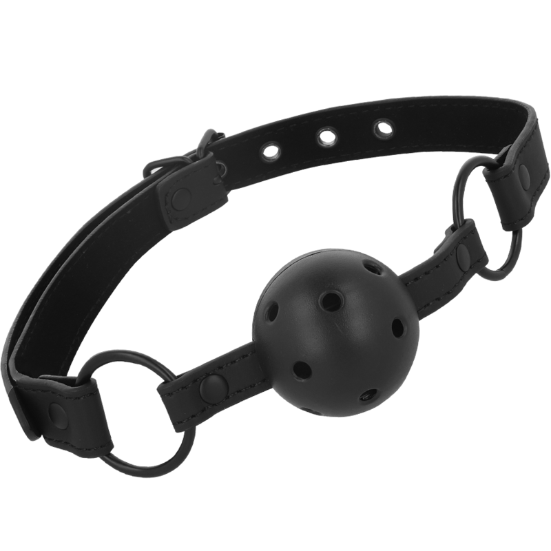 INTENSE – FETISH VEGAN LEATHER BALL GAG