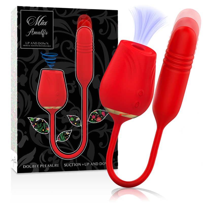 MIA – AMALFI DOUBLE PLEASURE SUCTION + UP AND DOWN