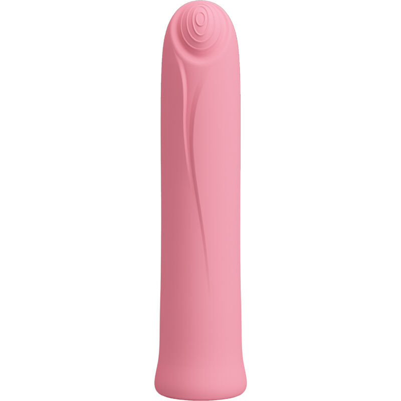 PRETTY LOVE – CURTIS MINI SUPER POWER VIBRATOR 12 PINK SILICONE VIBRATIONS
