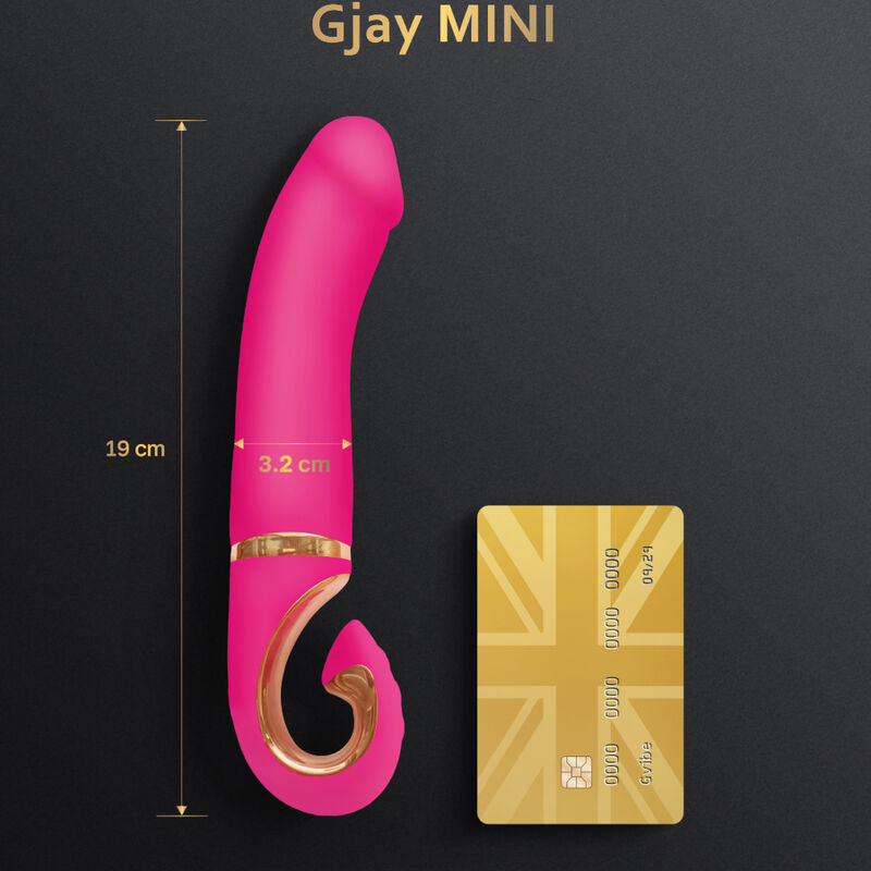 G-VIBE – GJAY MINI PINK SILICONE VIBRATOR