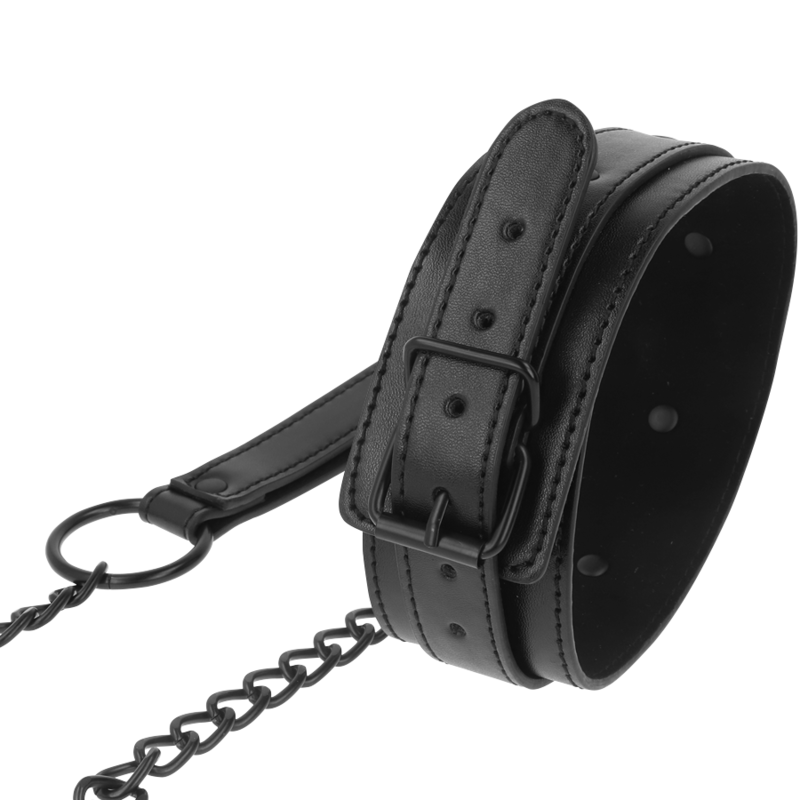 INTENSE – FETISH VEGAN LEATHER COLLAR
