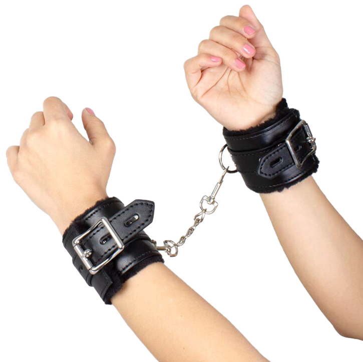 SECRETPLAY – BLACK BONDAGE HANDCUFFS BDSM COLLECTION