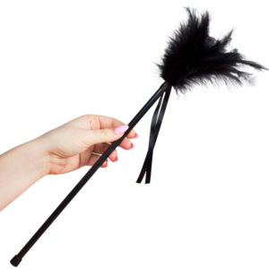 SECRETPLAY – BLACK FEATHERS 40 CM