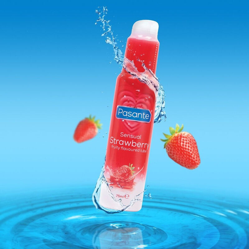 PASANTE – LUBRICANTE FLAVOR STRAWBERRY 75 ML