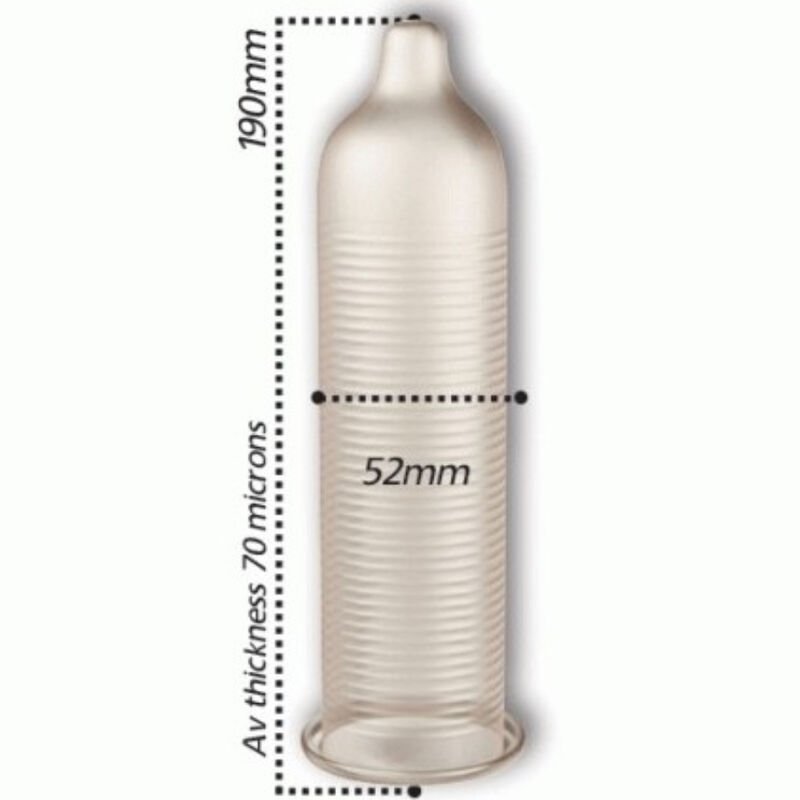 PASANTE – CONDOMS COOLING EFFECT BAG 144 UNITS