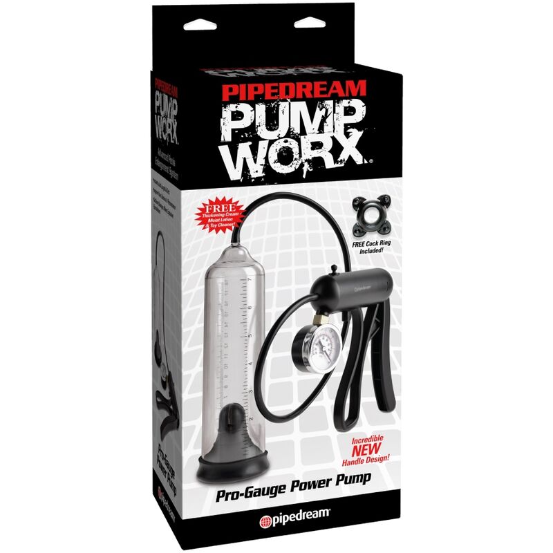 PUMP WORX – PRO-GAUGE POWER PUMP TRANSPARENT
